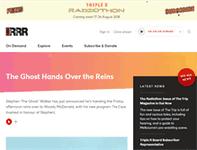 Tablet Screenshot of ondemand.rrr.org.au